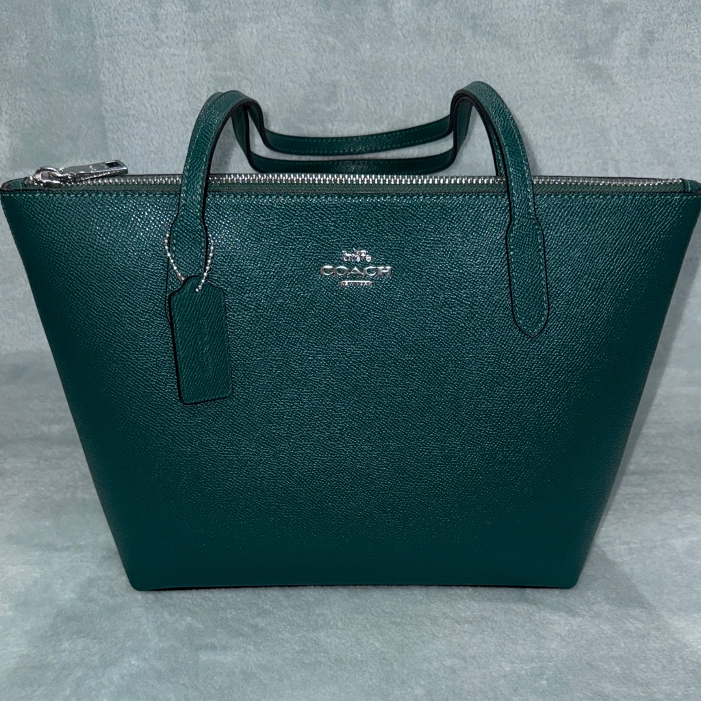 Coach Emerald Green Tote Bag